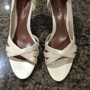 Nine West peep toe sandal